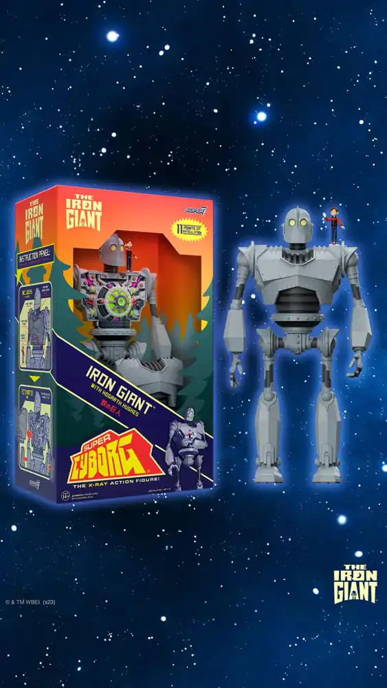 The Iron Giant Super Cyborg akcijska figura Iron Giant (Full Color) 28 cm fotografija izdelka