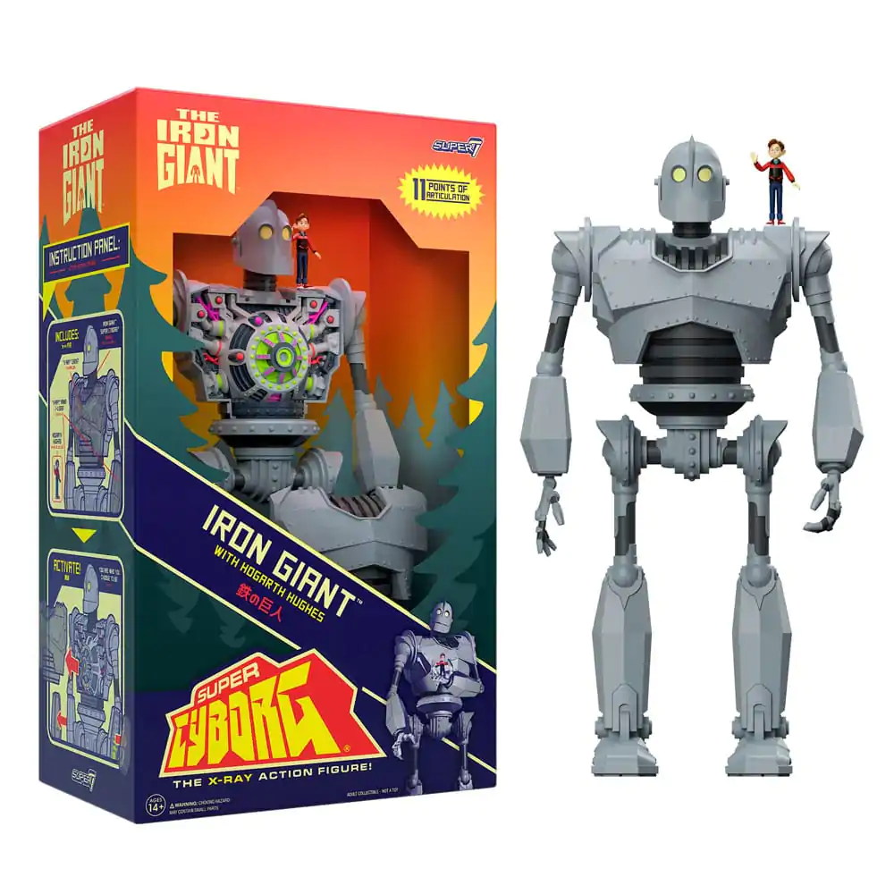 The Iron Giant Super Cyborg akcijska figura Iron Giant (Full Color) 28 cm fotografija izdelka