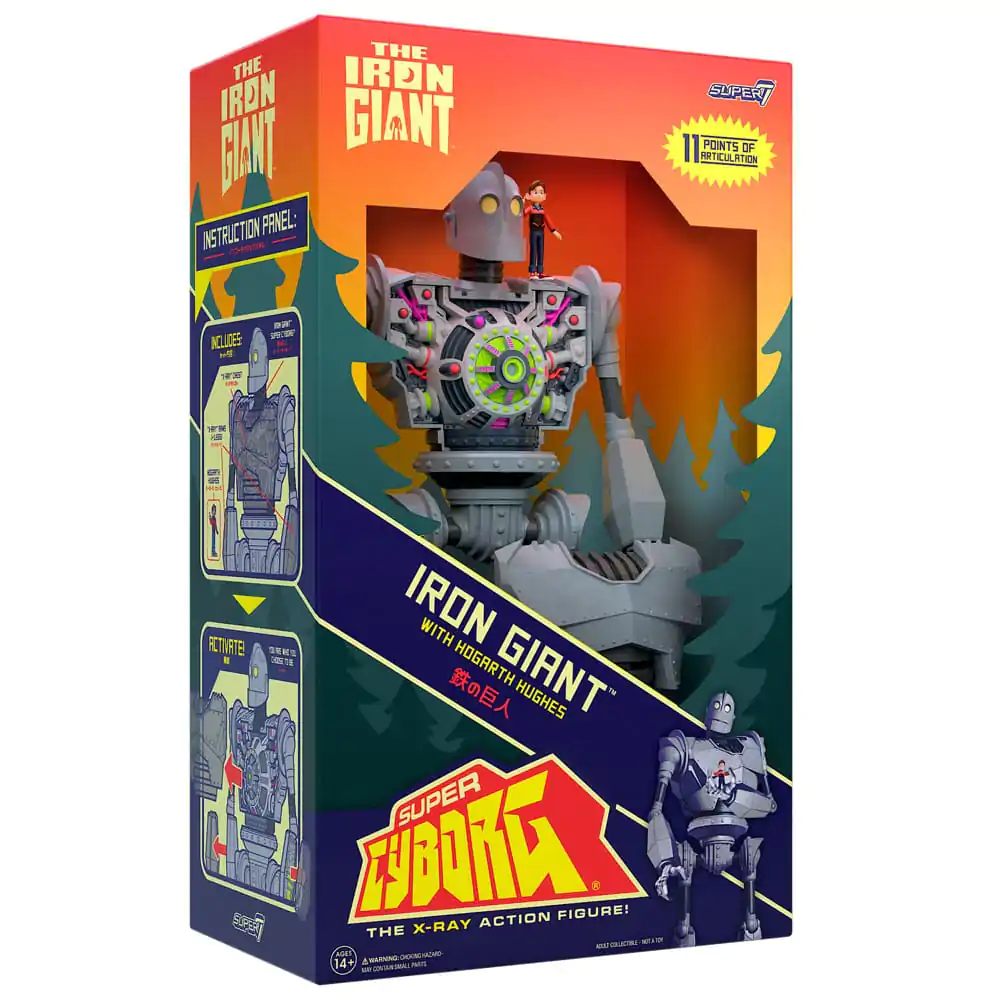 The Iron Giant Super Cyborg akcijska figura Iron Giant (Full Color) 28 cm fotografija izdelka