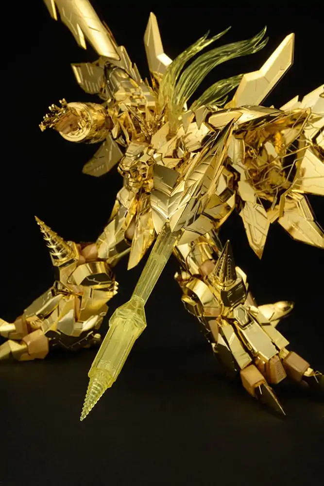 The King of Braves GaoGaiGar Amakunitech Plastični model komplet Genesic Gaogaigar The Golden Destroyer 18 cm fotografija izdelka