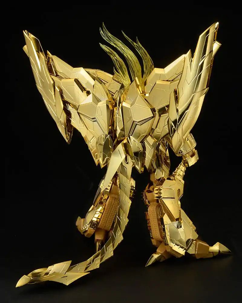 The King of Braves GaoGaiGar Amakunitech Plastični model komplet Genesic Gaogaigar The Golden Destroyer 18 cm fotografija izdelka