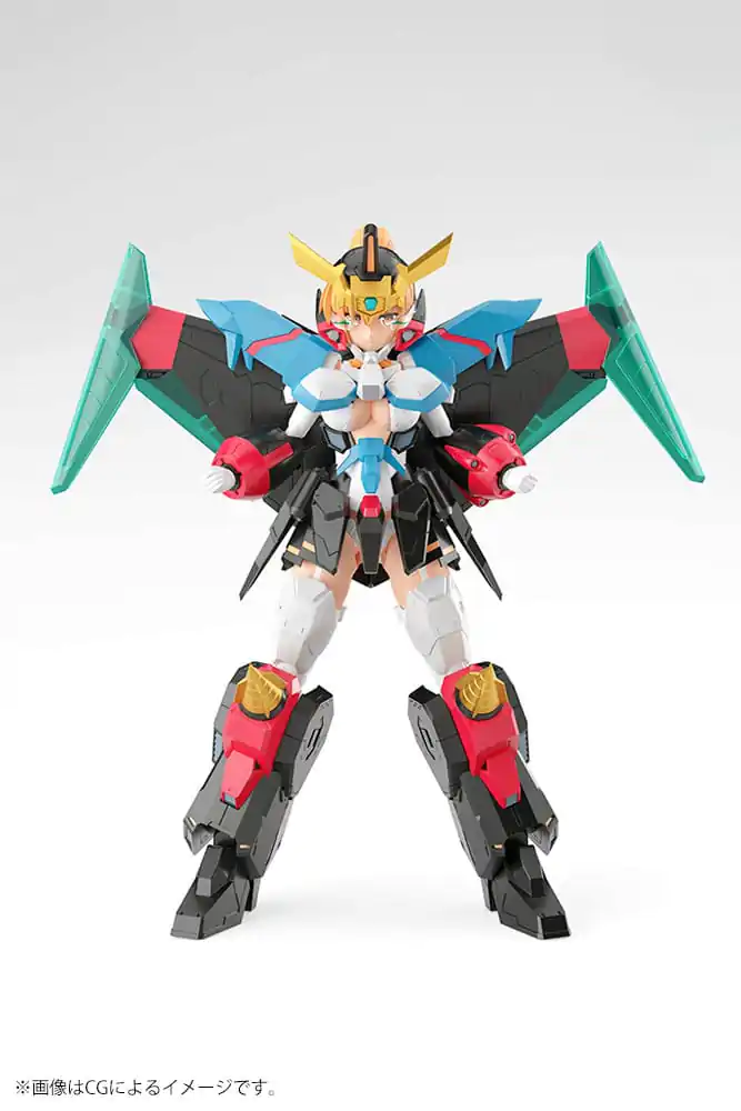 The King of Braves GaoGaiGar Cross Frame Girl Plastični Model Komplet Star Gaofighgar 19 cm fotografija izdelka