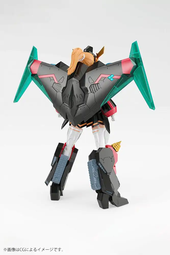 The King of Braves GaoGaiGar Cross Frame Girl Plastični Model Komplet Star Gaofighgar 19 cm fotografija izdelka