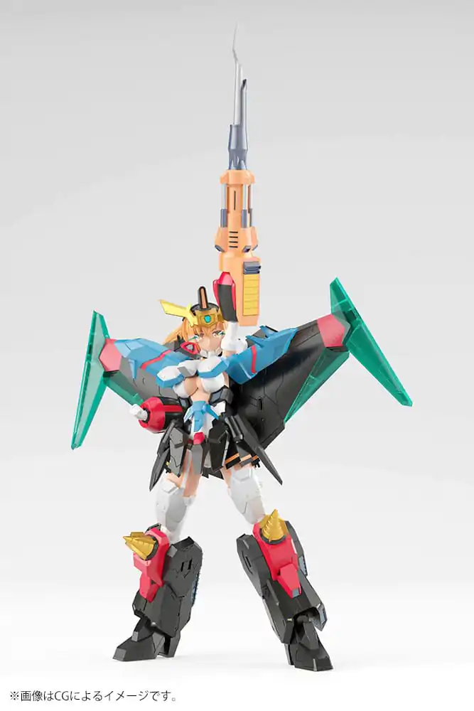 The King of Braves GaoGaiGar Cross Frame Girl Plastični Model Komplet Star Gaofighgar 19 cm fotografija izdelka