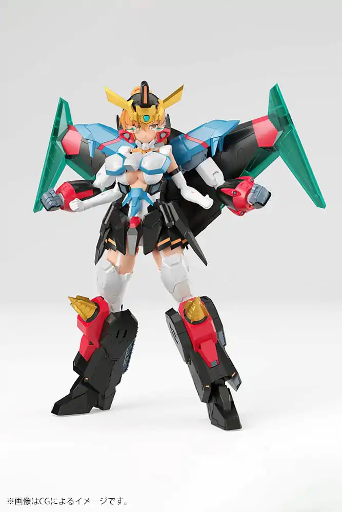 The King of Braves GaoGaiGar Cross Frame Girl Plastični Model Komplet Star Gaofighgar 19 cm fotografija izdelka