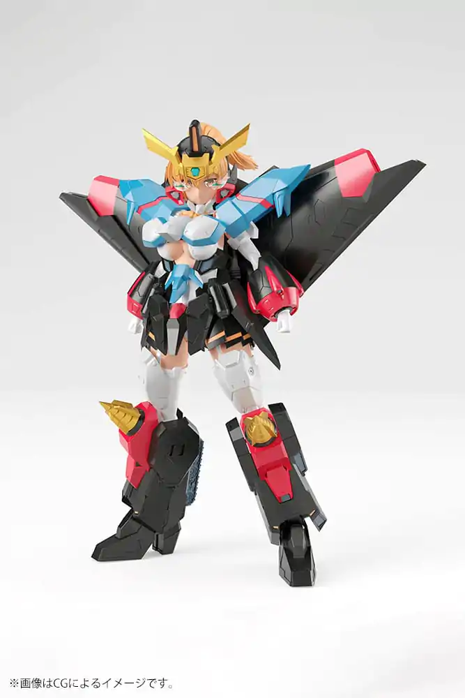 The King of Braves GaoGaiGar Cross Frame Girl Plastični Model Komplet Star Gaofighgar 19 cm fotografija izdelka