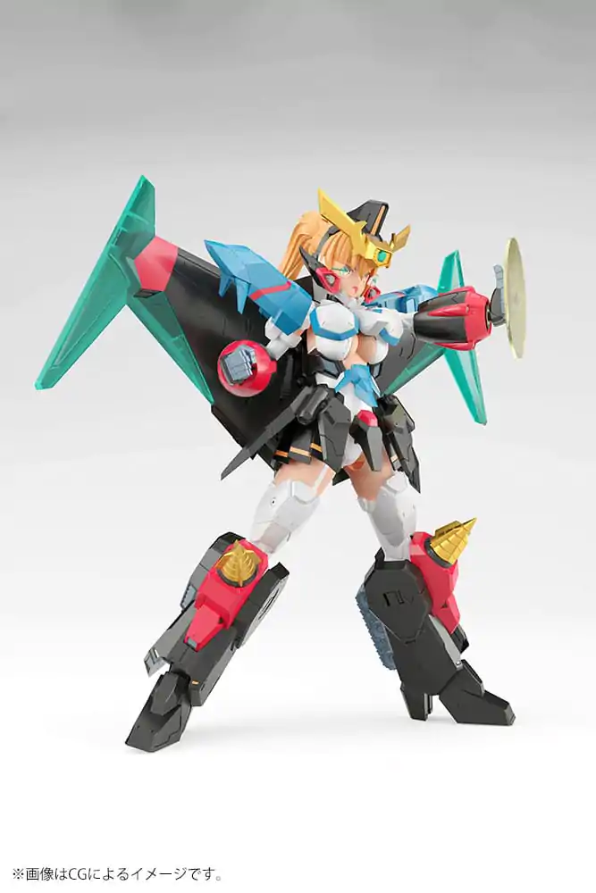 The King of Braves GaoGaiGar Cross Frame Girl Plastični Model Komplet Star Gaofighgar 19 cm fotografija izdelka