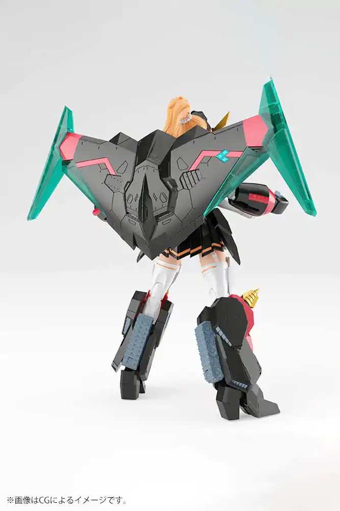 The King of Braves GaoGaiGar Cross Frame Girl Plastični Model Komplet Star Gaofighgar 19 cm fotografija izdelka