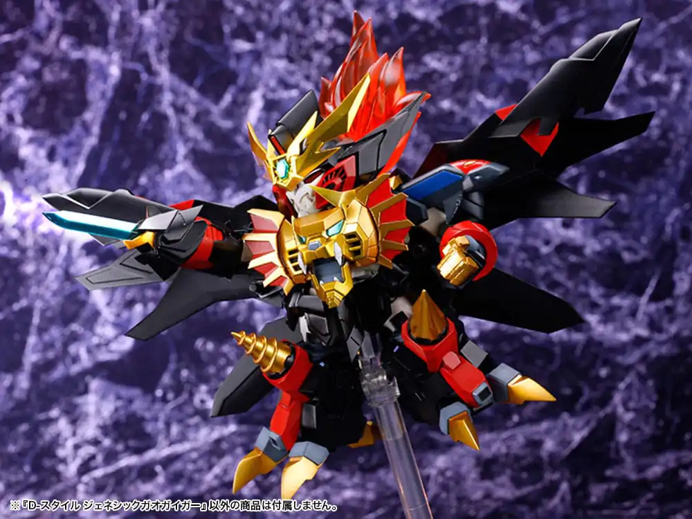 The King Of Braves GaoGaiGar D-Style model komplet Genesis Gao Gai Gar 13 cm fotografija izdelka