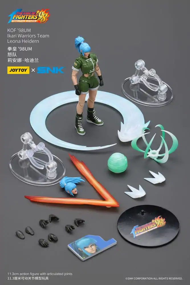 The King Of Fighters '98 Akcijska figura Hero Team Leona Heidern 11 cm fotografija izdelka