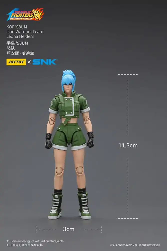 The King Of Fighters '98 Akcijska figura Hero Team Leona Heidern 11 cm fotografija izdelka