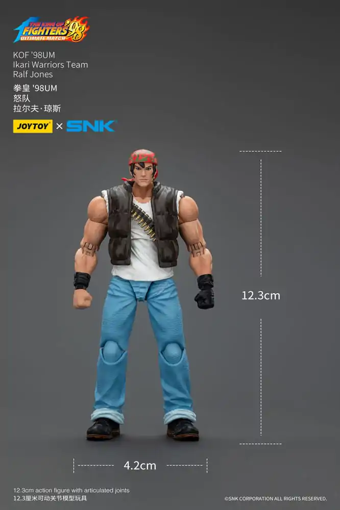 The King Of Fighters '98 Akcijska figura Hero Team Ralf Jones 12 cm fotografija izdelka