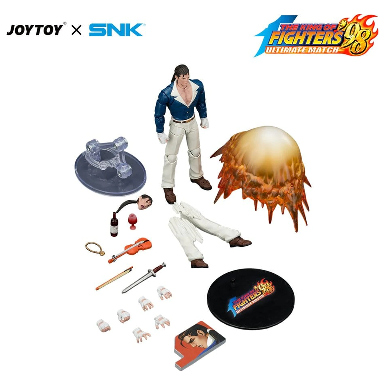 The King of Fighters '98 Ultimate Match Robert Garcia (Art of Fighting Team) akcijska figura 12 cm fotografija izdelka