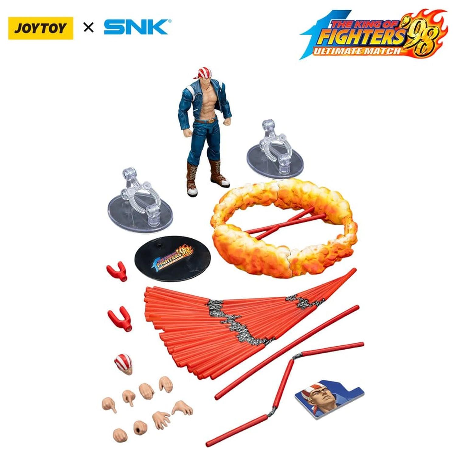 The King of Fighters '98 Ultimate Match Action Figure Billy Kane 12 cm fotografija izdelka
