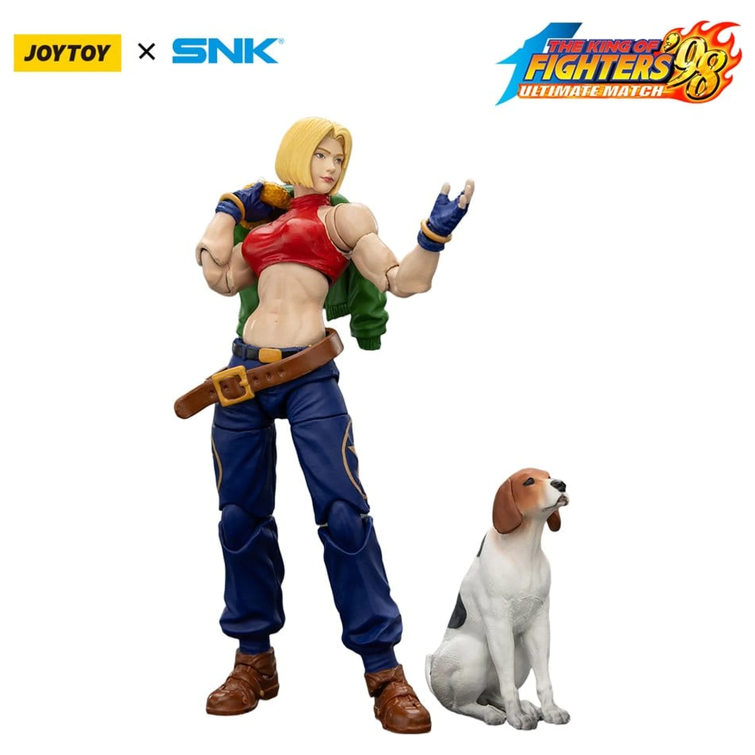The King of Fighters '98 Ultimate Match akcijska figura Blue Mary 11 cm fotografija izdelka