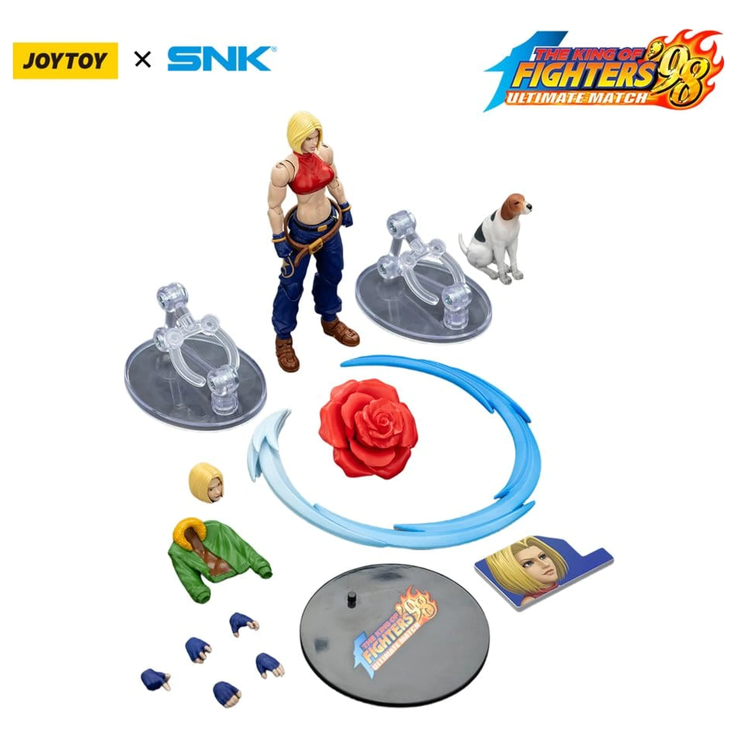 The King of Fighters '98 Ultimate Match akcijska figura Blue Mary 11 cm fotografija izdelka