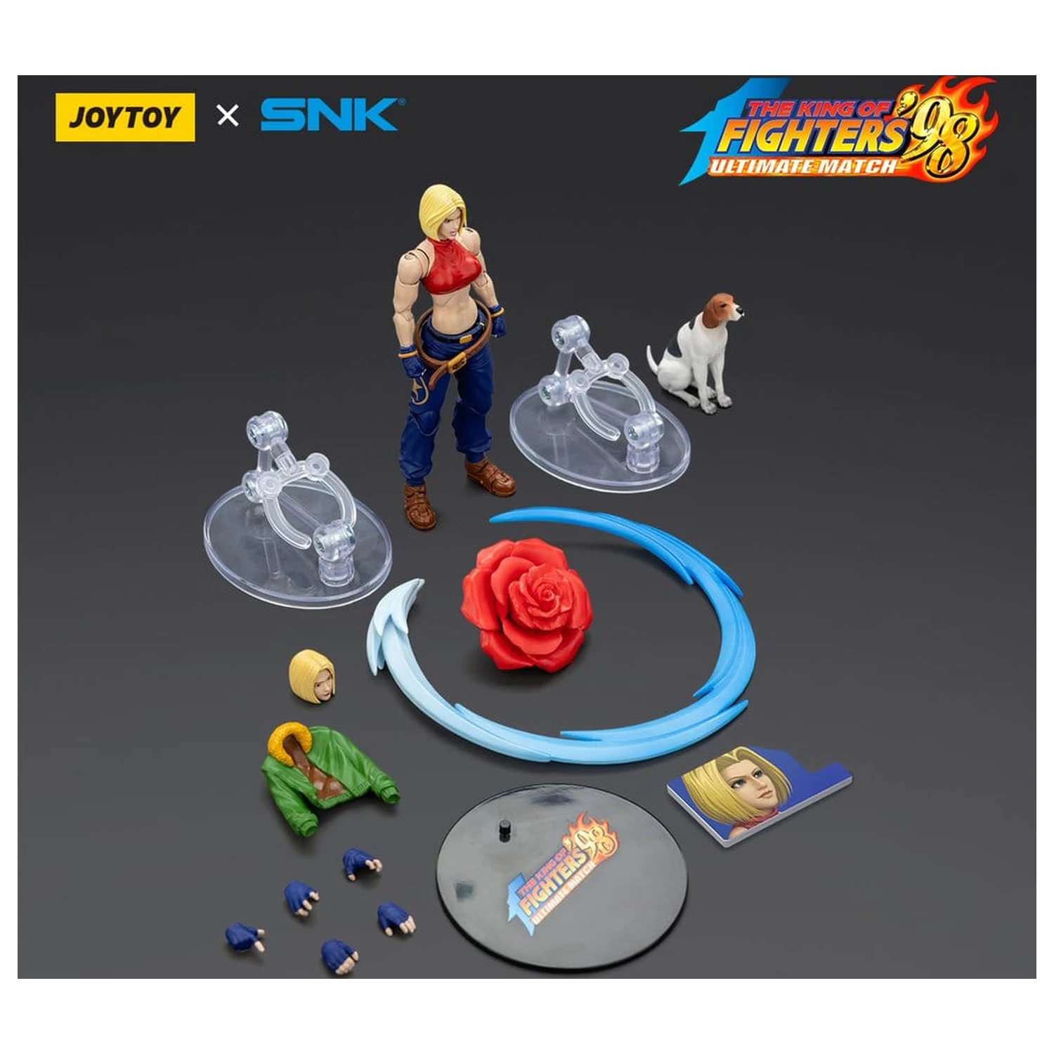 The King of Fighters '98 Ultimate Match akcijska figura Blue Mary 11 cm fotografija izdelka