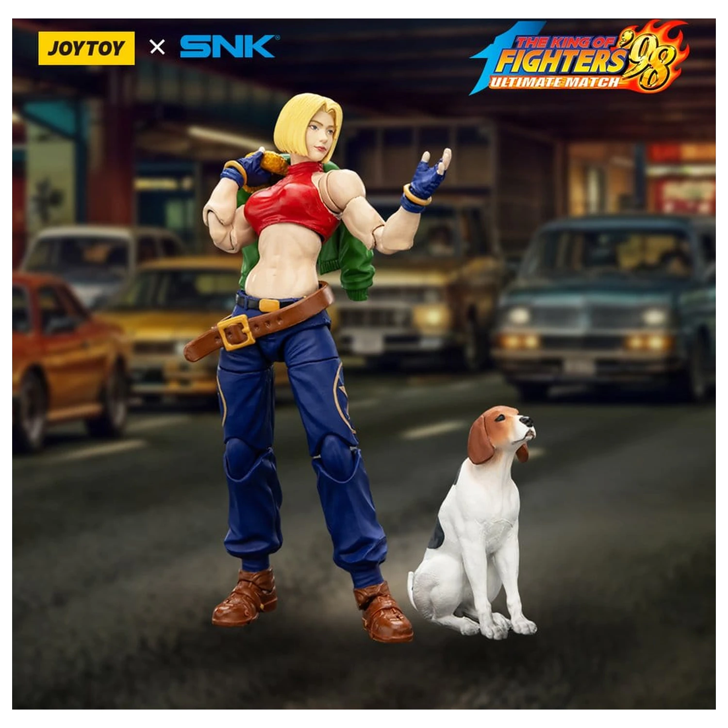 The King of Fighters '98 Ultimate Match akcijska figura Blue Mary 11 cm fotografija izdelka