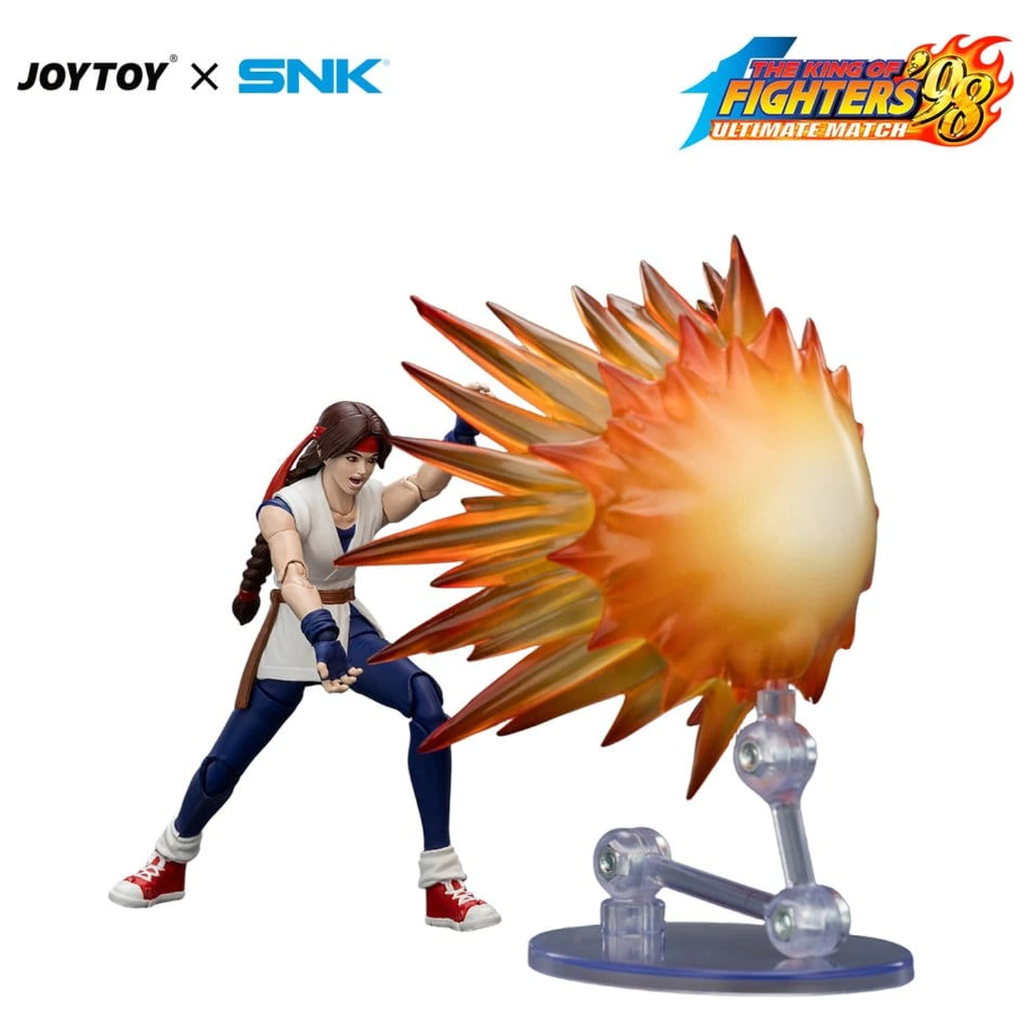 The King of Fighters '98 Ultimate Match Akcijska figura Yuri Sakazaki (Art of Fighting Team) 12 cm fotografija izdelka