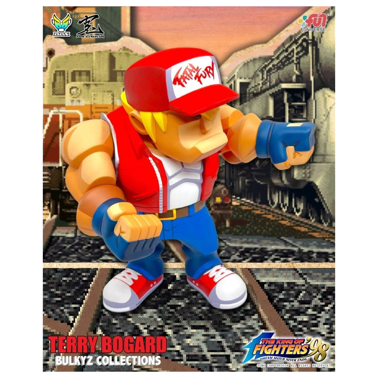 The King of Fighters Bulkyz Vinilna figura Terry Bogard 30 cm fotografija izdelka