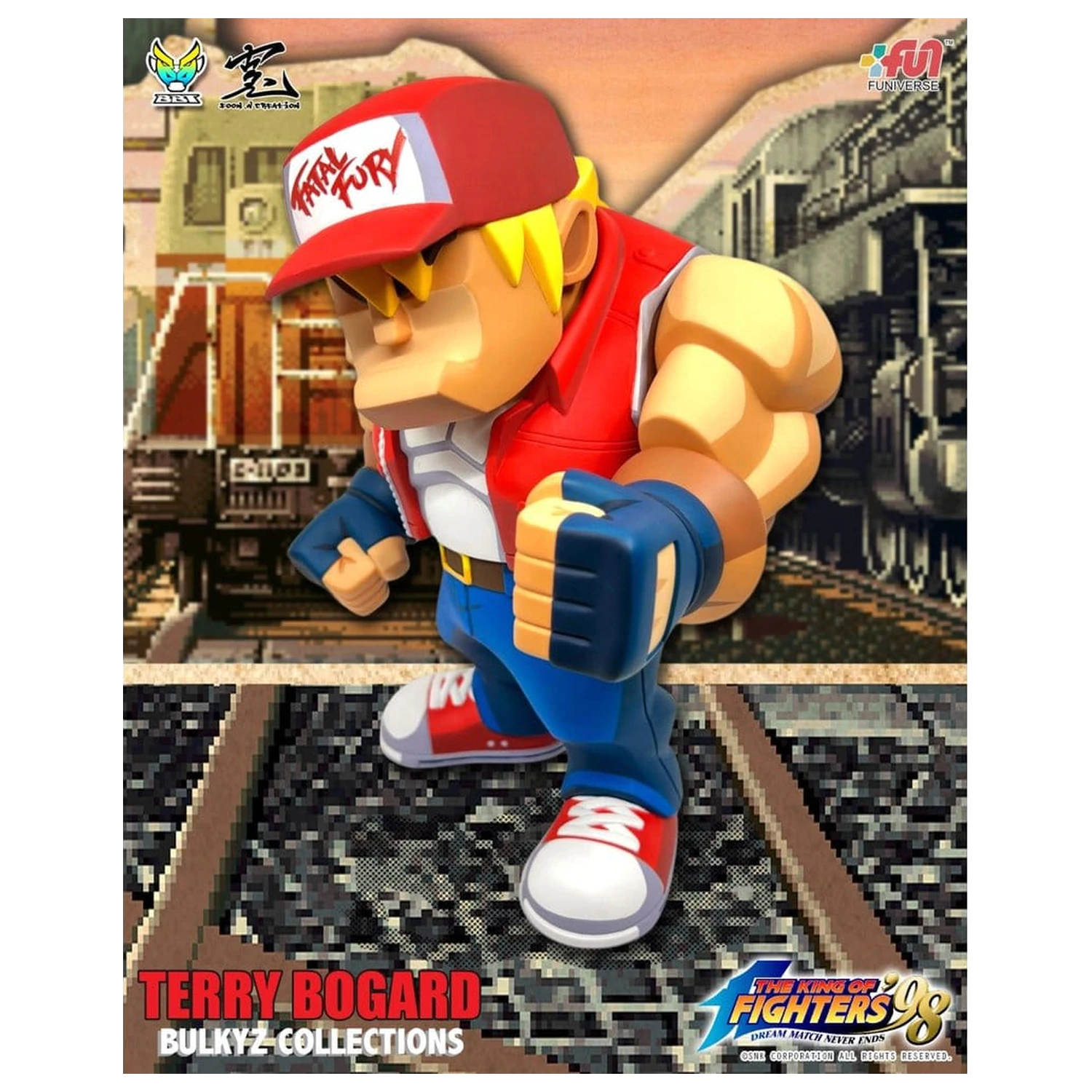 The King of Fighters Bulkyz Vinilna figura Terry Bogard 30 cm fotografija izdelka