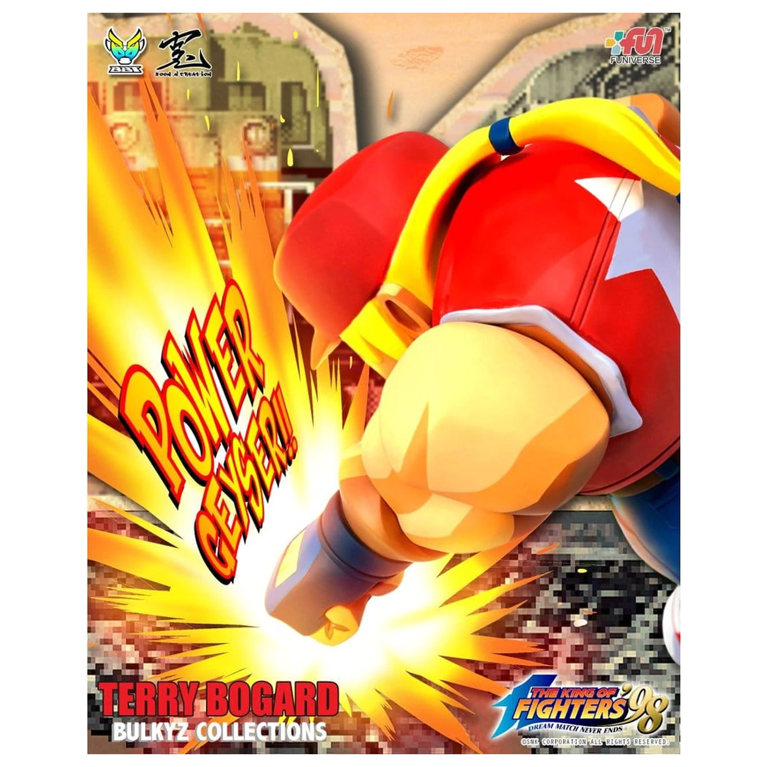 The King of Fighters Bulkyz Vinilna figura Terry Bogard 30 cm fotografija izdelka