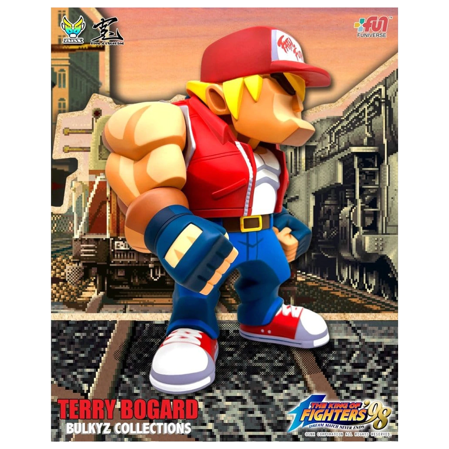The King of Fighters Bulkyz Vinilna figura Terry Bogard 30 cm fotografija izdelka