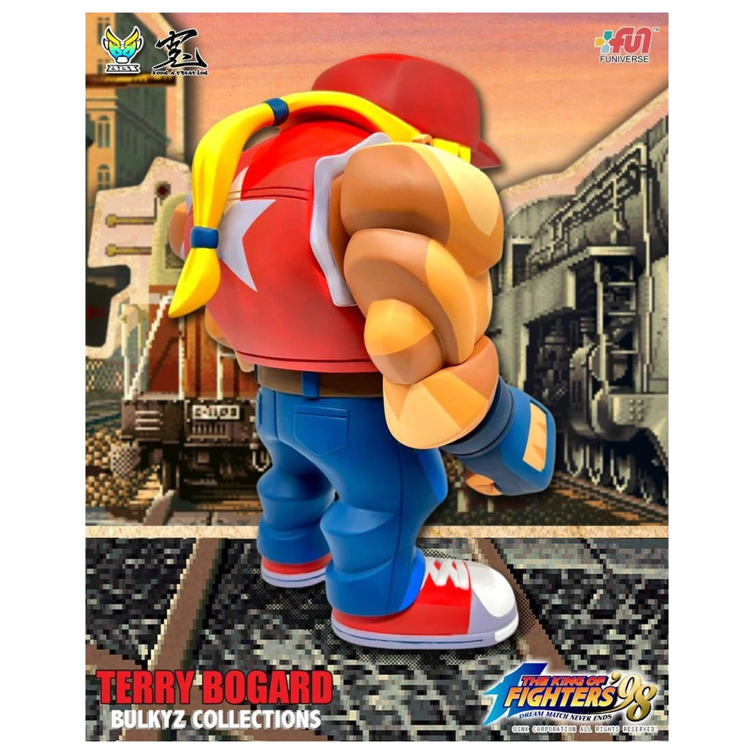 The King of Fighters Bulkyz Vinilna figura Terry Bogard 30 cm fotografija izdelka