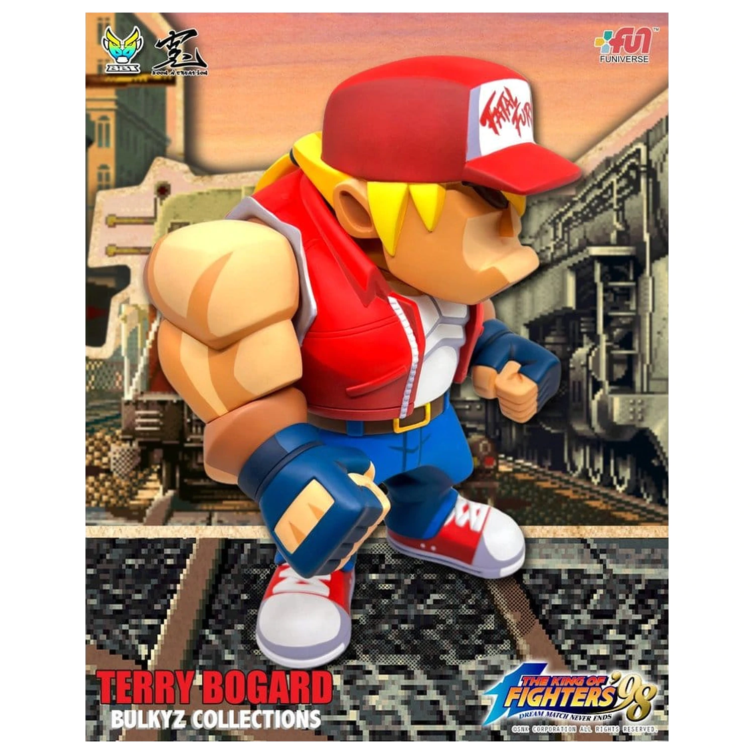 The King of Fighters Bulkyz Vinilna figura Terry Bogard 30 cm fotografija izdelka