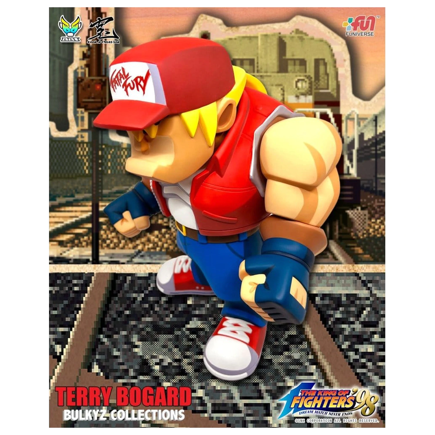 The King of Fighters Bulkyz Vinilna figura Terry Bogard 30 cm fotografija izdelka