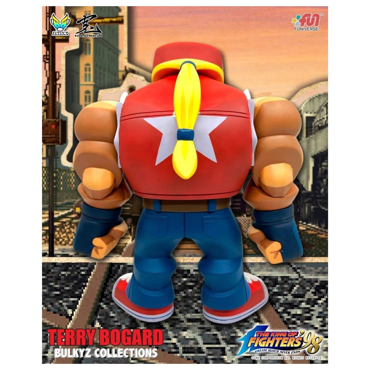 The King of Fighters Bulkyz Vinilna figura Terry Bogard 30 cm fotografija izdelka
