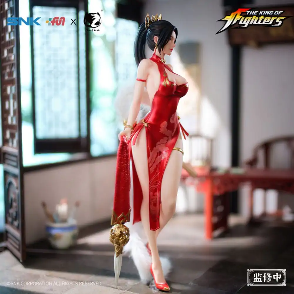 The King of Fighters Dress Series PVC Kip 1/6 Mai Shiranui Hong Shang Wu Ver. 40 cm fotografija izdelka