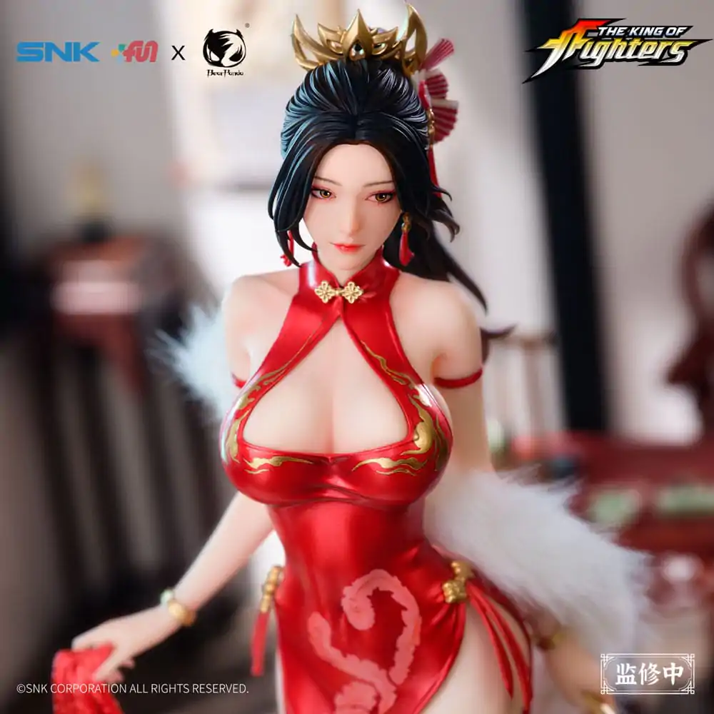 The King of Fighters Dress Series PVC Kip 1/6 Mai Shiranui Hong Shang Wu Ver. 40 cm fotografija izdelka