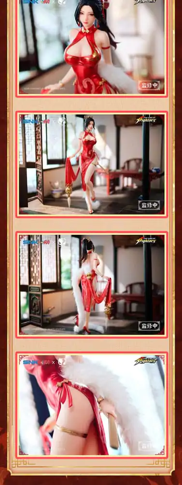 The King of Fighters Dress Series PVC Kip 1/6 Mai Shiranui Hong Shang Wu Ver. 40 cm fotografija izdelka