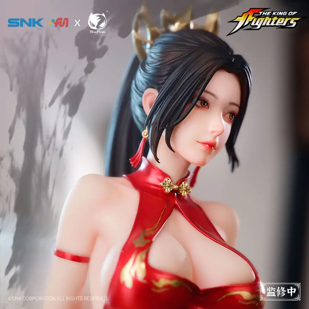 The King of Fighters Dress Series PVC Kip 1/6 Mai Shiranui Hong Shang Wu Ver. 40 cm fotografija izdelka