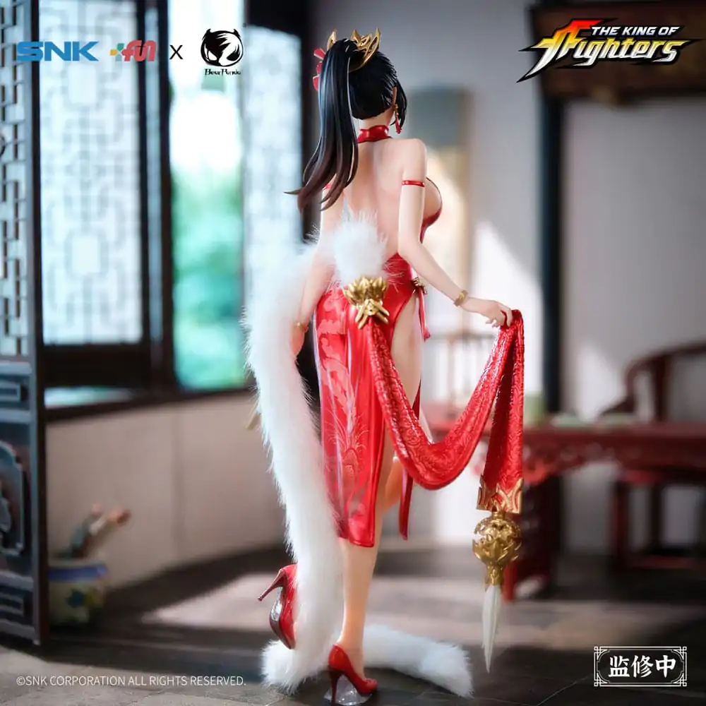 The King of Fighters Dress Series PVC Kip 1/6 Mai Shiranui Hong Shang Wu Ver. 40 cm fotografija izdelka