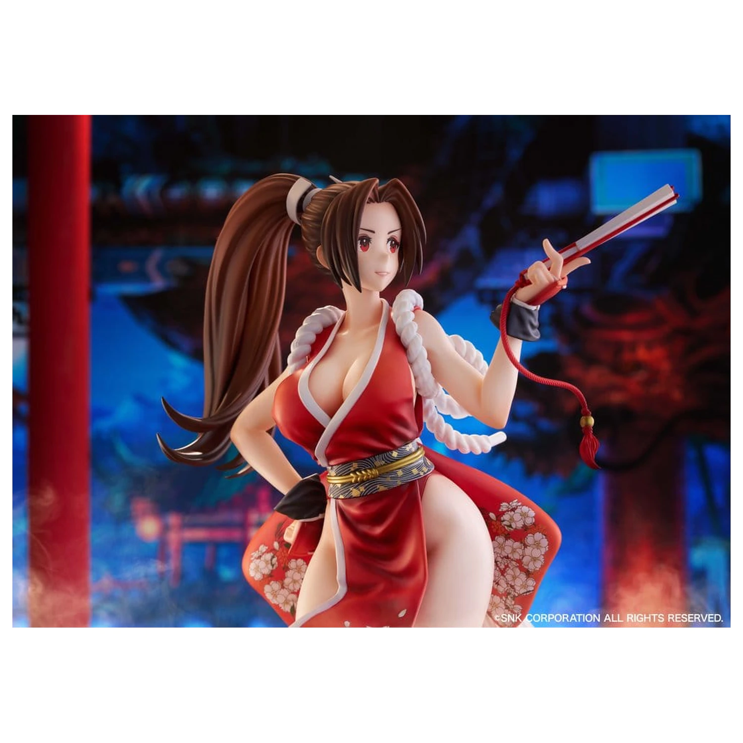 The King of Fighters XV PVC figura 1/7 Mai Shiranui AmiAmi Limited Edition 26 cm fotografija izdelka