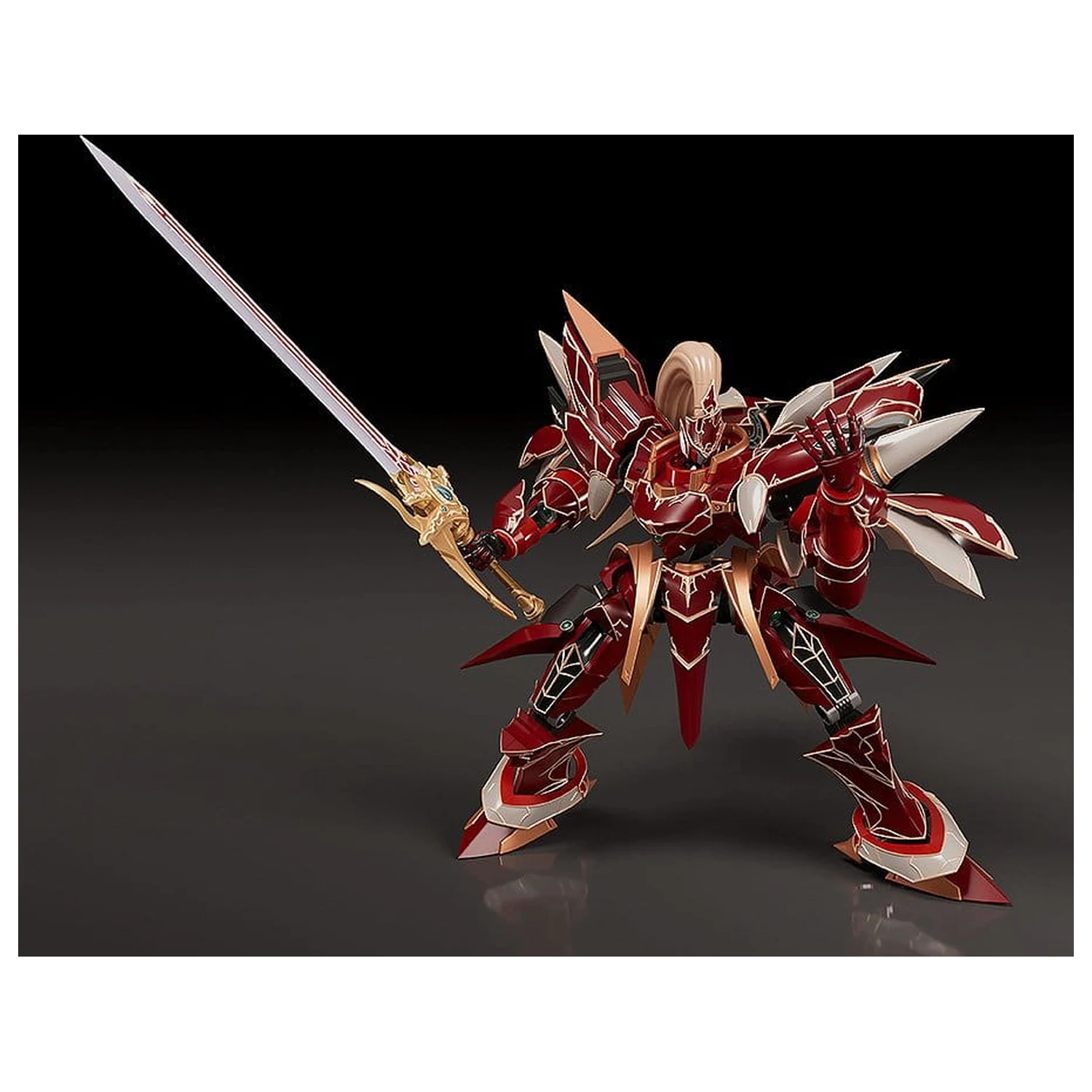 The Legend of Heroes: Trails of Cold Steel Moderoid Plastic Model Kit Testa-Rossa, the Vermillion Knight 18 cm fotografija izdelka