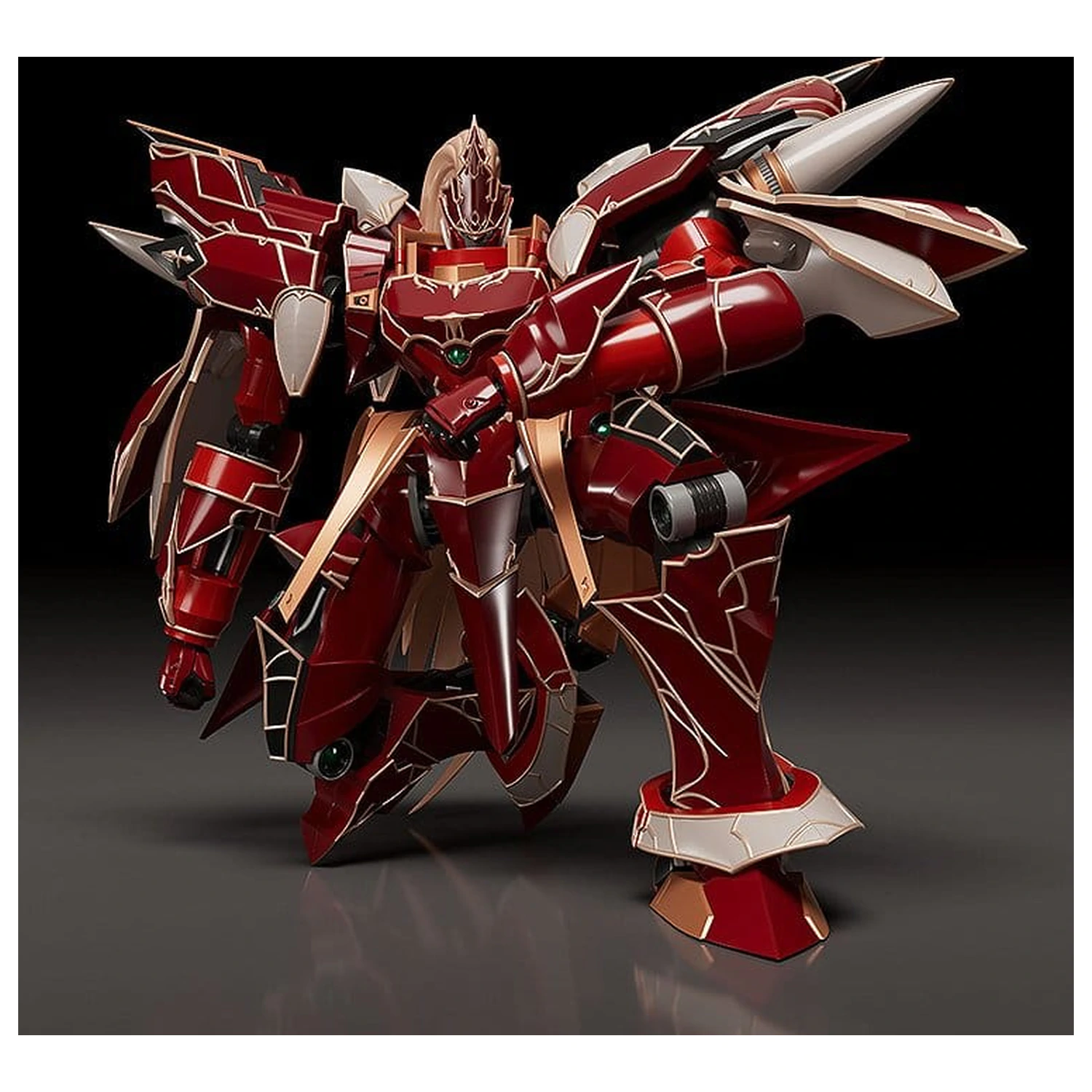 The Legend of Heroes: Trails of Cold Steel Moderoid Plastic Model Kit Testa-Rossa, the Vermillion Knight 18 cm fotografija izdelka