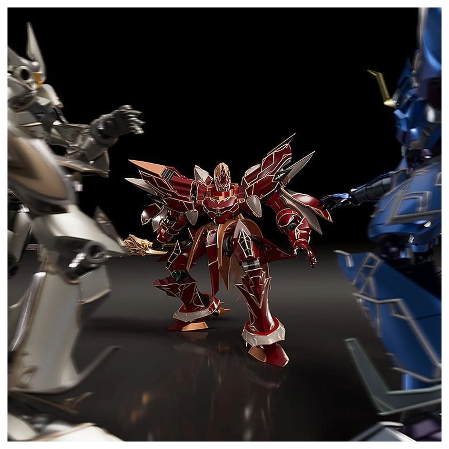 The Legend of Heroes: Trails of Cold Steel Moderoid Plastic Model Kit Testa-Rossa, the Vermillion Knight 18 cm fotografija izdelka