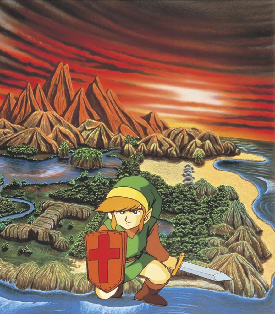 The Legend of Zelda Knjiga Umetnost & Artefakti fotografija izdelka