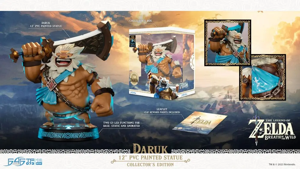 The Legend of Zelda Breath of the Wild PVC Kip Daruk Collector's Edition 30 cm fotografija izdelka