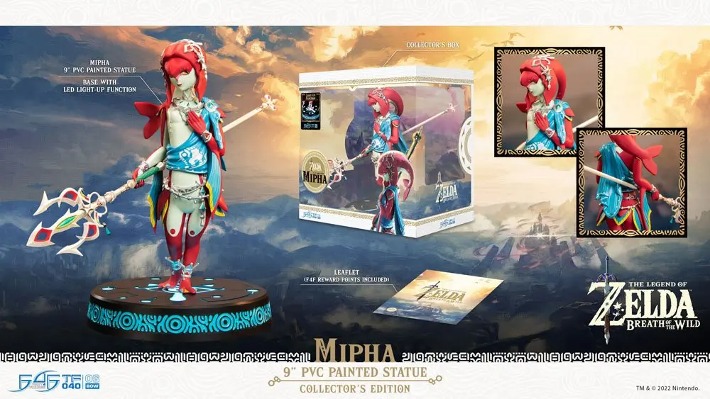 The Legend of Zelda Breath of the Wild PVC Kip Mipha Collector's Edition 22 cm fotografija izdelka