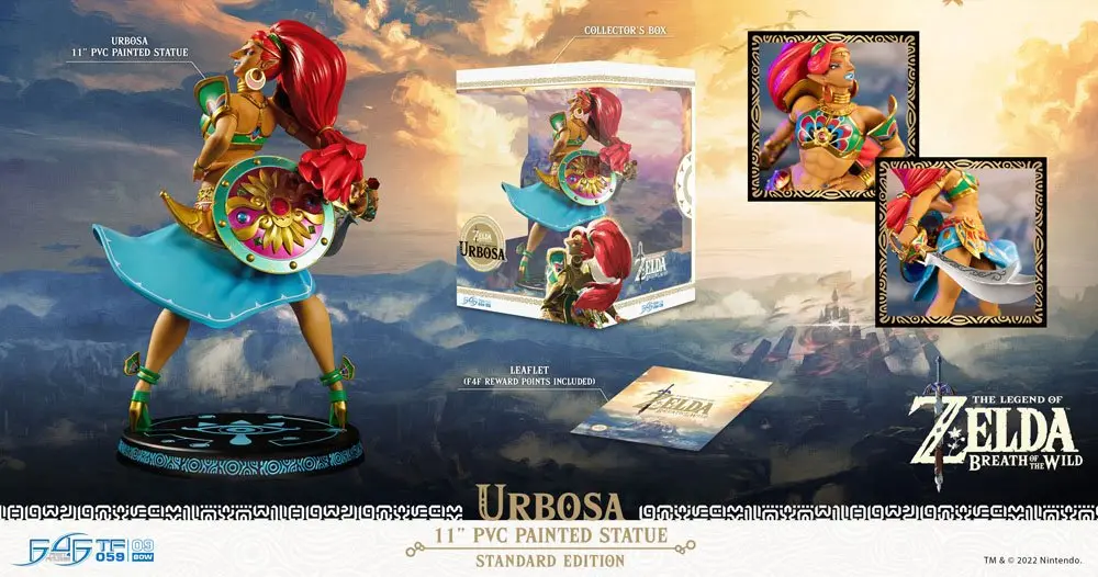 The Legend of Zelda Breath of the Wild PVC Kip Urbosa Standard Edition 27 cm fotografija izdelka