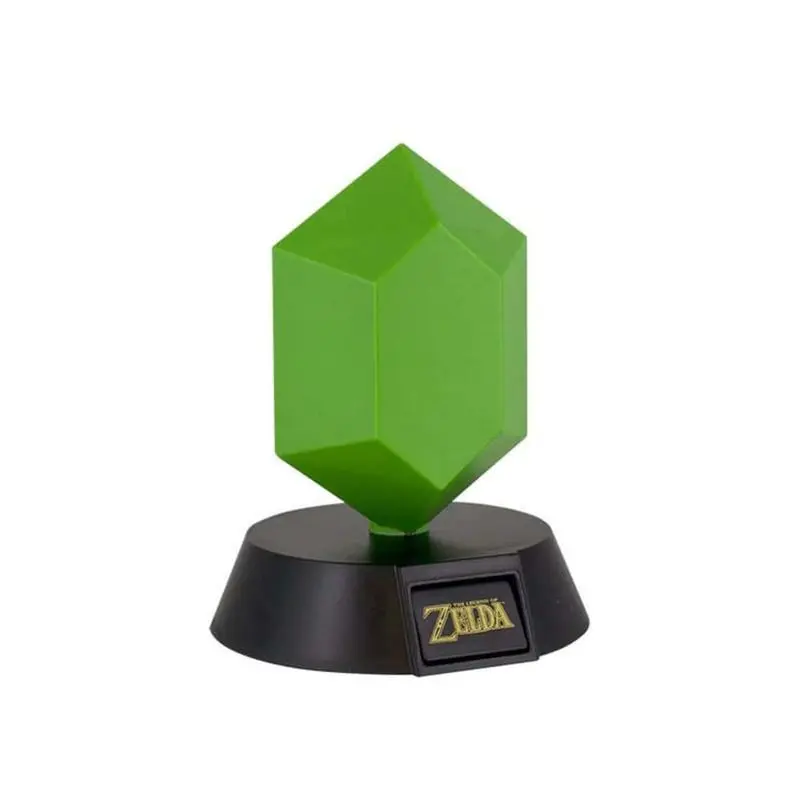 Legend of Zelda 3D svetilka Green Rupee 10 cm fotografija izdelka