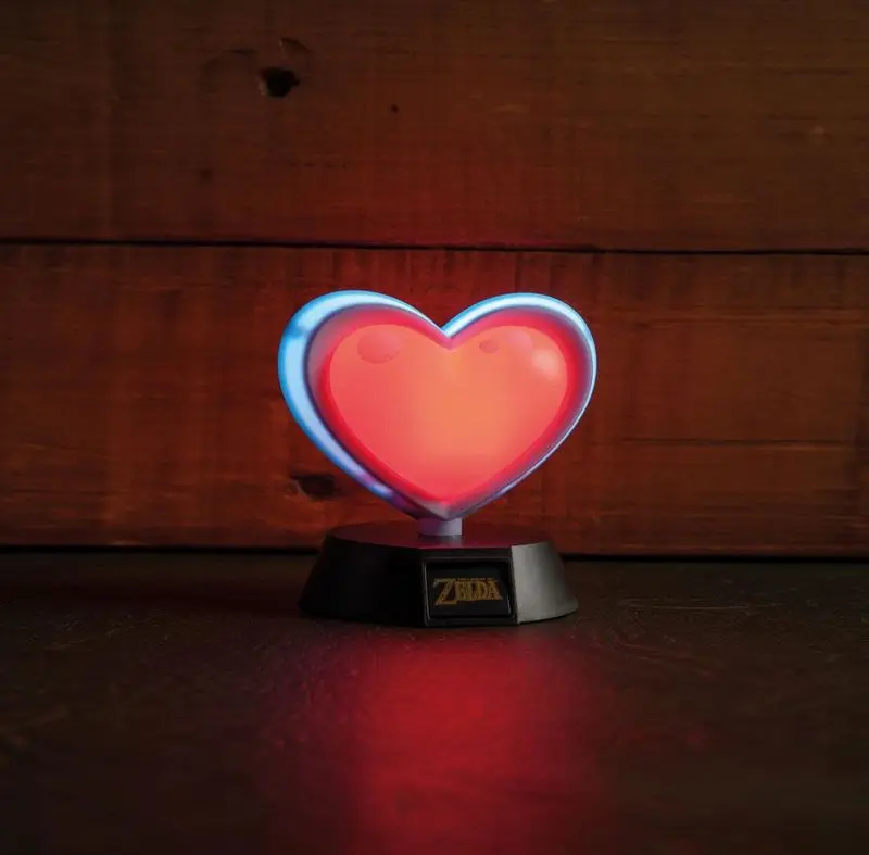 The Legend of Zelda Heart Container svetilka fotografija izdelka
