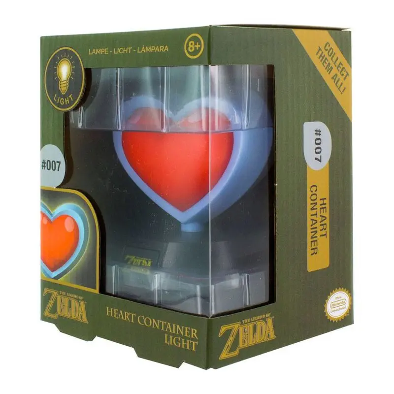 The Legend of Zelda Heart Container svetilka fotografija izdelka