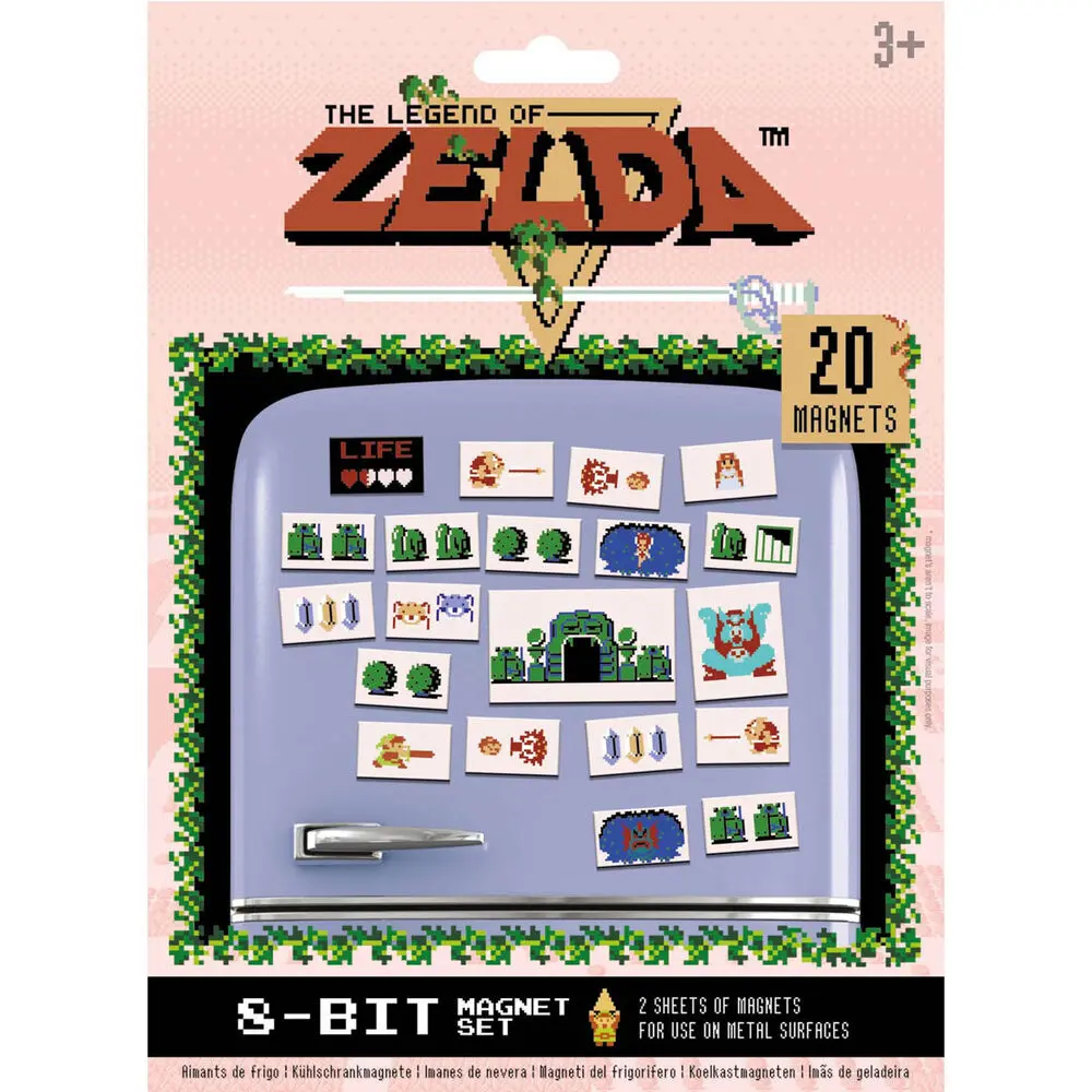 The Legend of Zelda magneti za hladilnik Retro fotografija izdelka