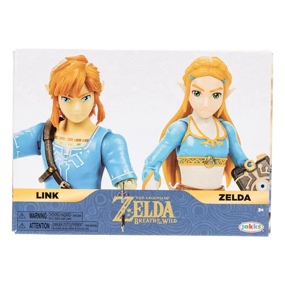 Akcijska figura The Legend of Zelda, paket 2 Princess Zelda, Link 10 cm fotografija izdelka