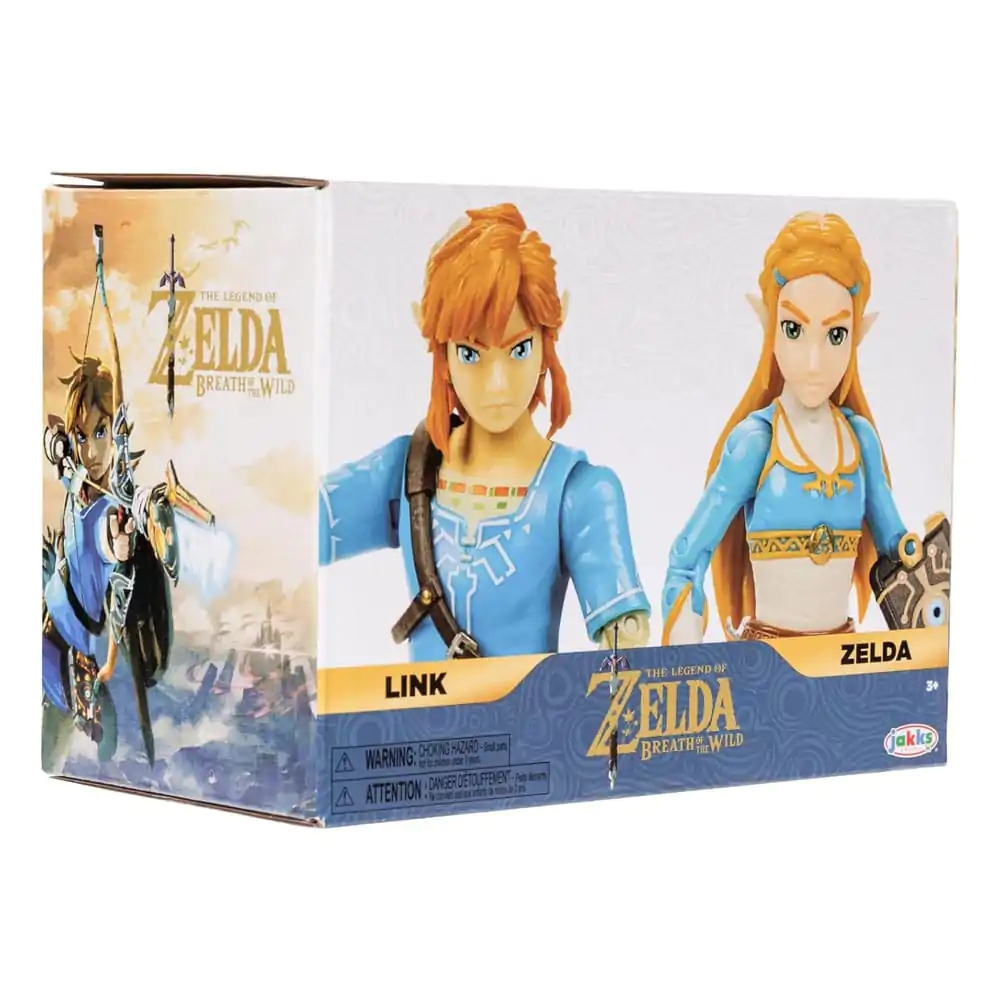 Akcijska figura The Legend of Zelda, paket 2 Princess Zelda, Link 10 cm fotografija izdelka